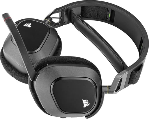 Corsair HS80 RGB WIRELESS Gaming Headset in Carbon Black