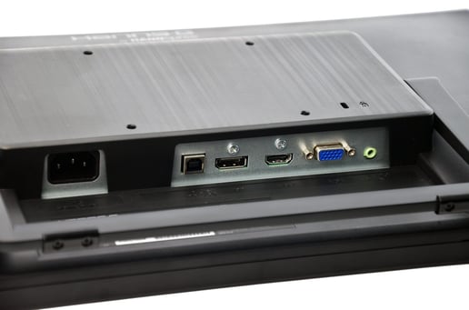 HANNspree HT 225 HPB 21.5" Full HD Monitor - IPS, 60Hz, 7ms, Speakers, HDMI, DP