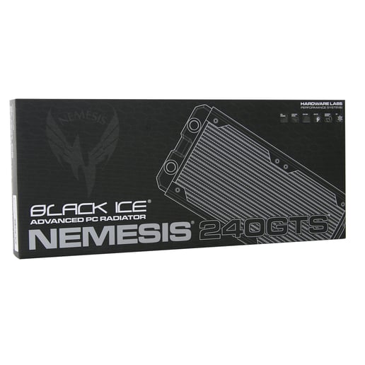 Hardware Labs Black Ice Nemesis 240GTS (240mm) Radiator (White)