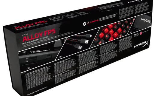 HyperX Alloy FPS Mechanical Gaming Keyboard Cherry MX Red (English UK)