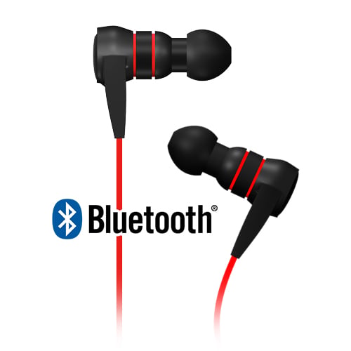 ICY BOX BigCityVibes Bluetooth Stereo Earphones Red