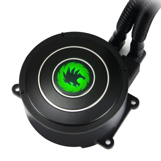 GameMax Iceberg 240mm CPU Closed Loop Water Cooler with 7 Colour PWM Fans