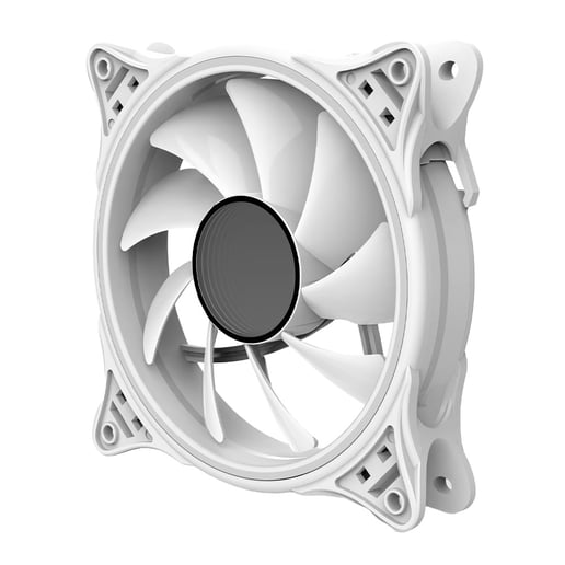 Vida Infinity 120mm ARGB Dual Ring Case Fan in White