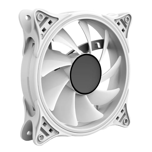 Vida Infinity 120mm ARGB Dual Ring Case Fan in White