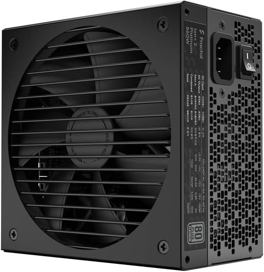 Fractal Ion+ 2 Platinum 560W Modular 80 Plus Platinum PSU