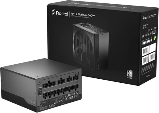 Fractal Design Ion+ 2 Platinum 660W Modular Power Supply 80 Plus Platinum
