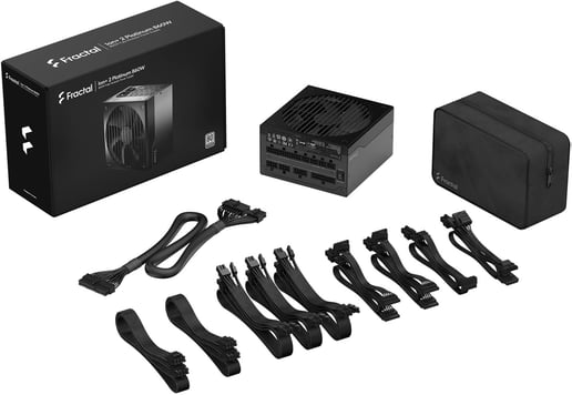 Fractal Design Ion+ 2 Platinum 860W Modular Power Supply 80 Plus Platinum