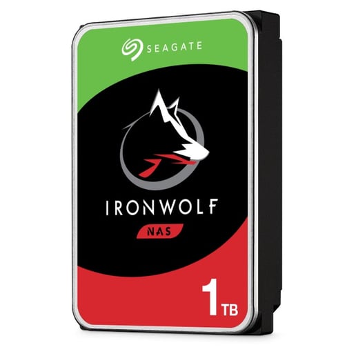 Seagate IronWolf 1TB SATA III 3.5"" Hard Drive - 5900RPM, 64MB Cache