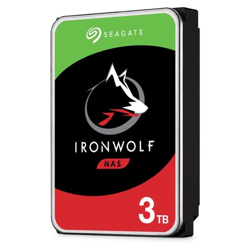 Seagate IronWolf 3TB SATA III 3.5"" Hard Drive - 5900RPM, 64MB Cache