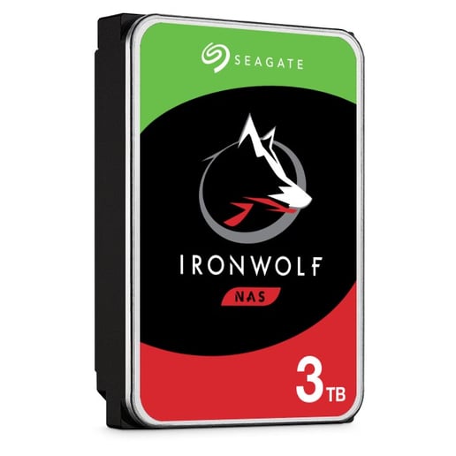 Seagate IronWolf 3TB SATA III 3.5"" Hard Drive - 5900RPM, 64MB Cache