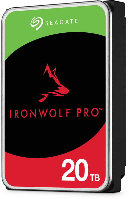 Seagate IronWolf Pro 20TB SATA III 3.5" Hard Drive - 7200RPM, 256MB Cache