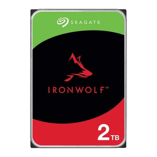 2TB Seagate Ironwolf 3.5" SATA III Hard Drive - 5400RPM