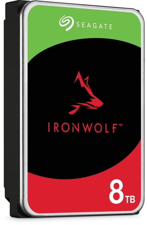 8TB Seagate Ironwolf 3.5" SATA III Hard Drive - 5400RPM, 256MB Cache