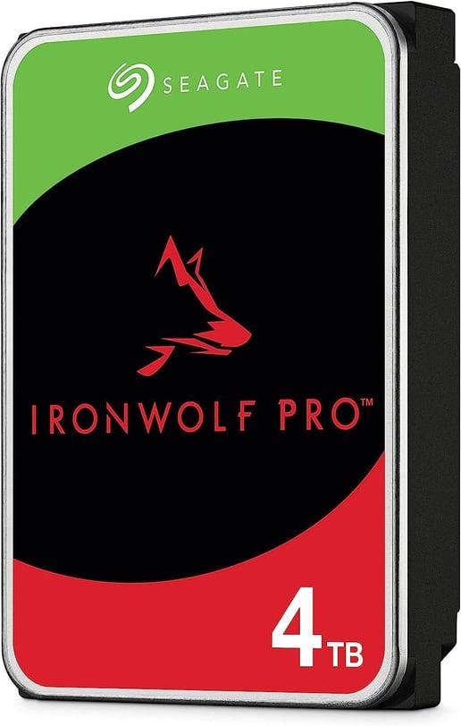 4TB Seagate Ironwolf Pro 3.5" SATA III Hard Drive - 7200RPM, 256MB Cache