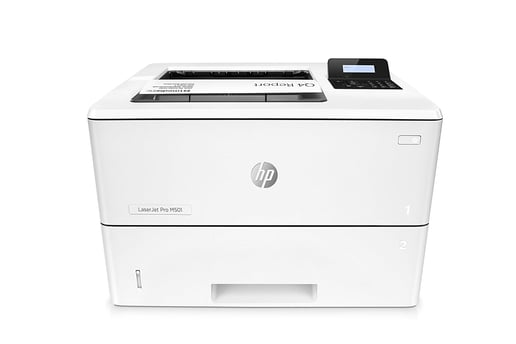 HP LaserJet Pro M501dn (A4) Mono Laser Duplex+Ethernet Printer 256MB 2-line LCD 43ppm 100,000 (MDC)