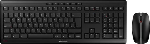 CHERRY STREAM DESKTOP Wireless Keyboard and Mouse in Black