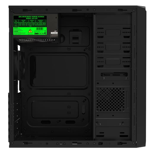 CiT Jet Stream Mid Tower Case - Black 