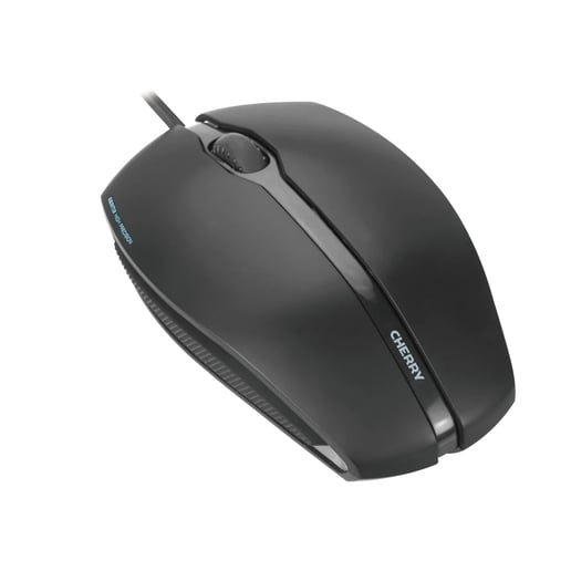 Cherry Gentix Corded Optical Mouse in Black