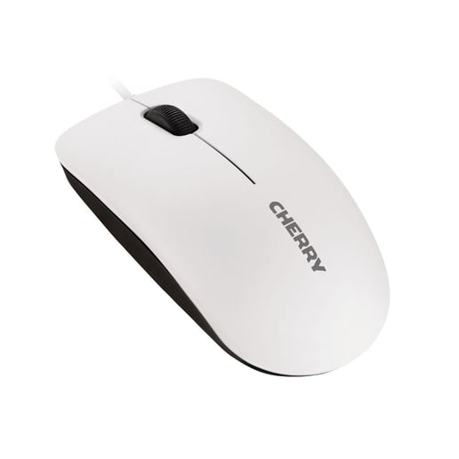 CHERRY MC 1000 Wired Optical Mouse in Pale Grey