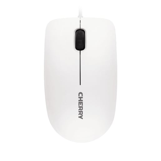 CHERRY MC 1000 Wired Optical Mouse in Pale Grey