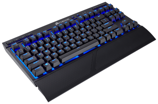 Corsair K63 Wireless Mechanical Gaming Keyboard with Blue LEDs and Cherry MX Red Switches (UK QWERTY)