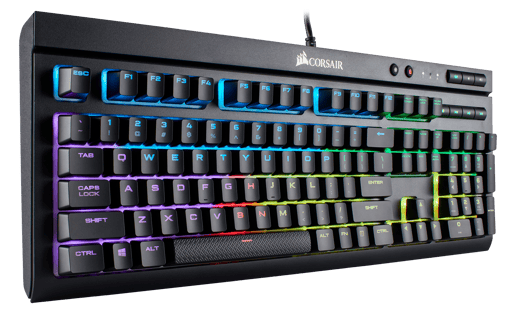 Corsair Gaming K68 RGB Mechanical Gaming Keyboard - Cherry MX Red (UK)