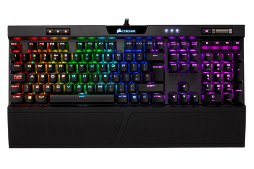 Corsair Gaming K70 RGB MK.2 Mechanical Gaming Keyboard (Black) - Cherry MX Brown (UK)