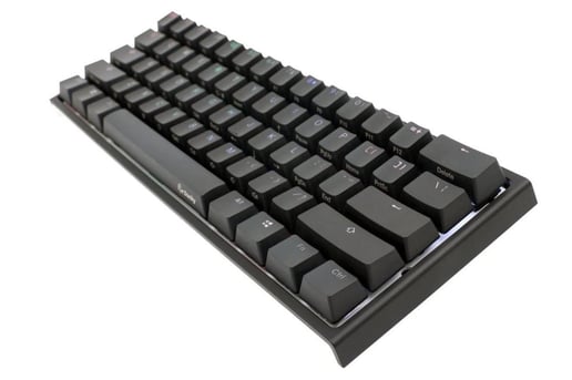 Ducky One 2 Mini RGB Mechanical Keyboard in Black with Cherry MX Black Switches, UK Layout