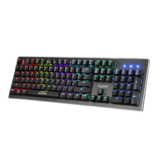 Marvo Scorpion KG909 USB Mechanical Gaming Keyboard with Blue Switches