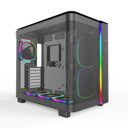 Montech KING 95 PRO Mid Tower Gaming Case - Black 