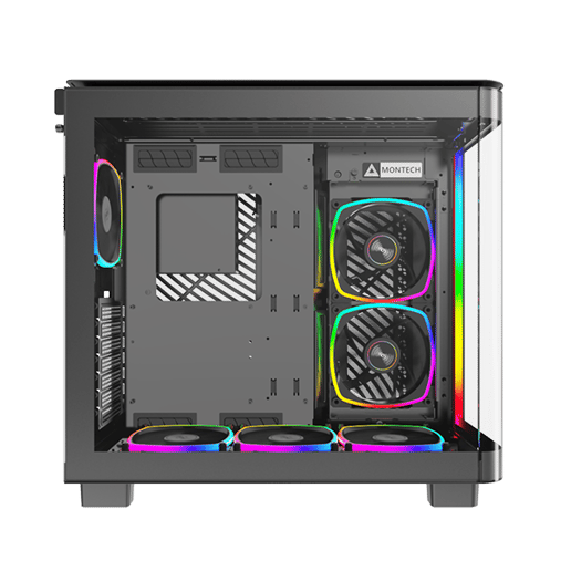 Montech KING 95 PRO Mid Tower Gaming Case - Black 