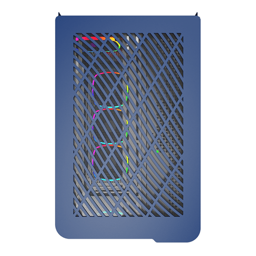 Montech KING 95 PRO Mid Tower Gaming Case - Blue 