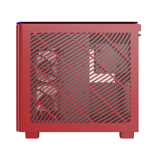 Montech KING 95 PRO Mid Tower Gaming Case - Red 