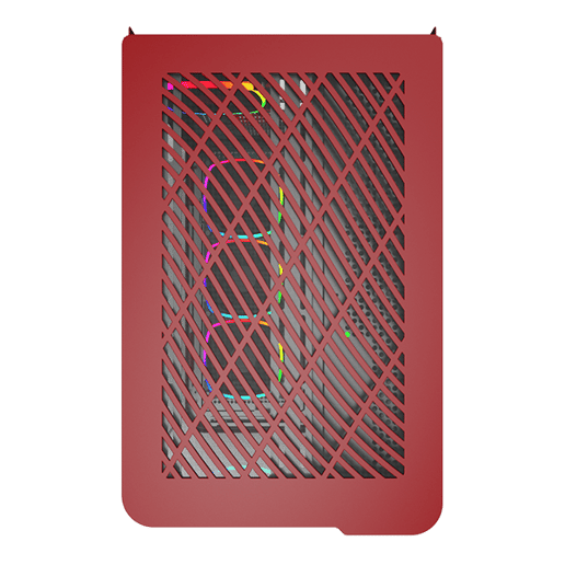 Montech KING 95 PRO Mid Tower Gaming Case - Red 