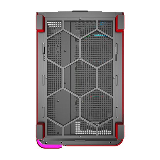 Montech KING 95 PRO Mid Tower Gaming Case - Red 