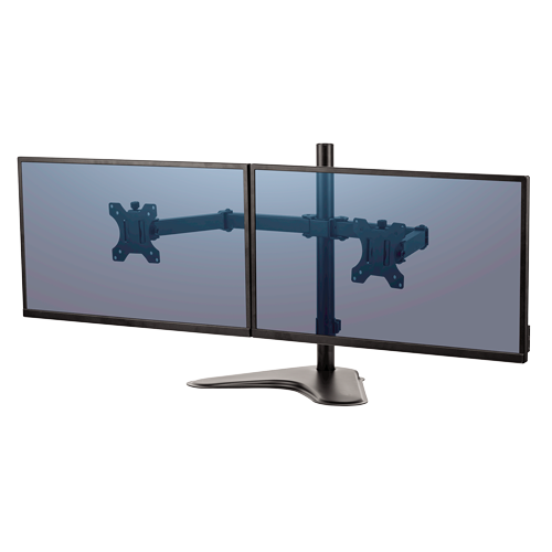 Fellowes Professional SeriesT Freestanding Dual Horizontal Monitor Arm