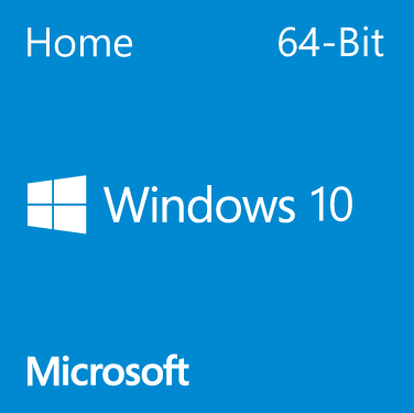 Microsoft Windows 10 Home - 64-Bit DVD (OEM)