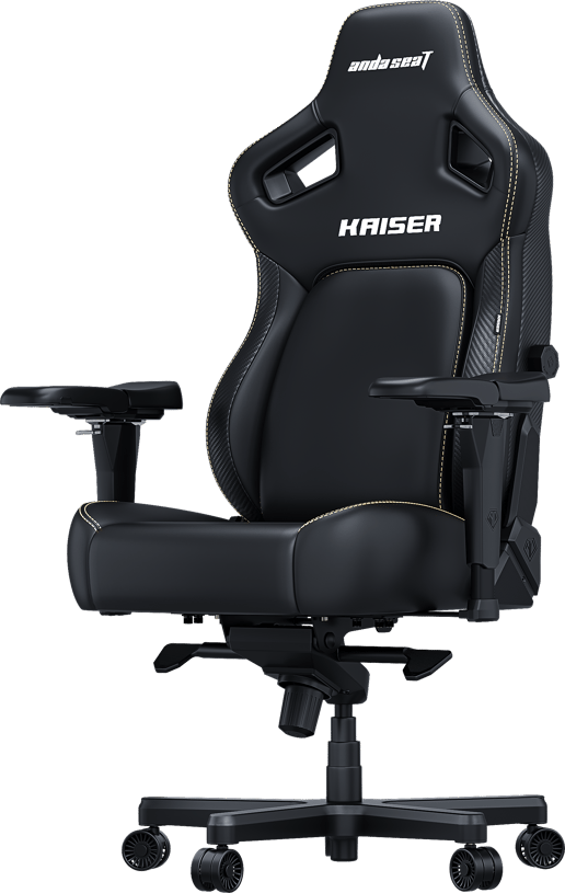 AndaSeat Kaiser 4 Premium Extra Large Gaming Chair in Black