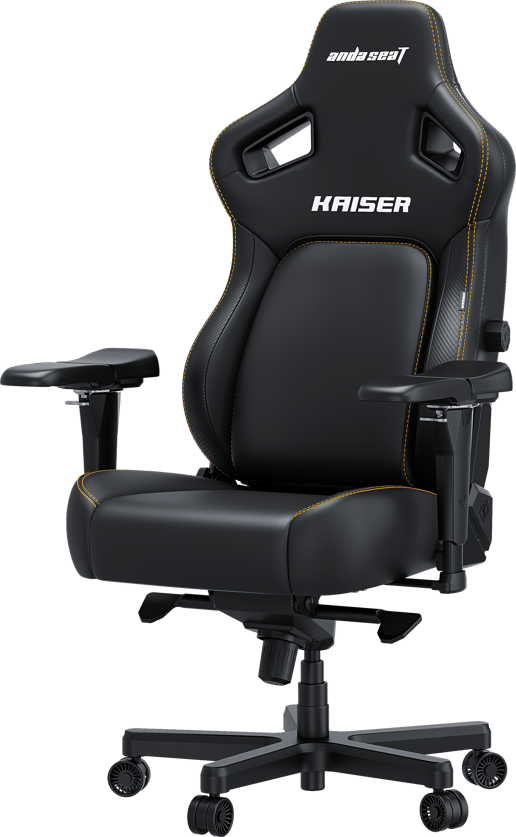 AndaSeat Kaiser 4 Premium Extra Large Gaming Chair in Black