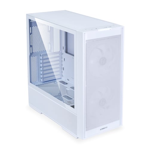 Lian Li LANCOOL 206 Mid Tower Gaming Case - White 
