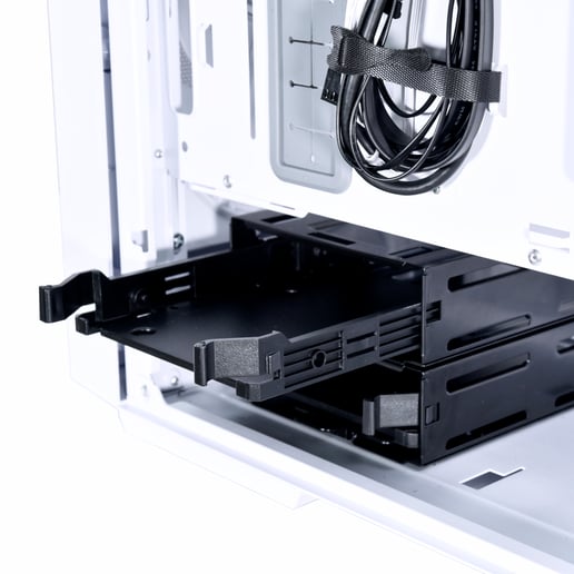 Lian Li LANCOOL 206 Mid Tower Gaming Case - White 