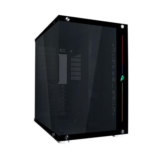 1st Player Steam Punk SP8 Mid Tower Gaming Case - Black 