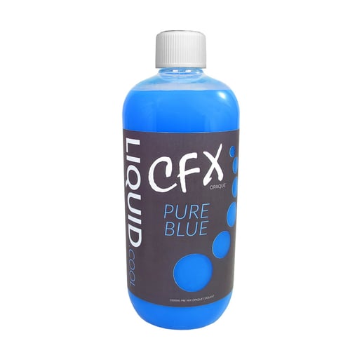 Liquid.cool CFX (1000ml) Pre-Mix Opaque Performance Coolant - Pure Blue