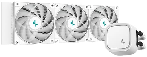 DeepCool LE720 WH 360mm All-in-One Liquid CPU Cooler in White