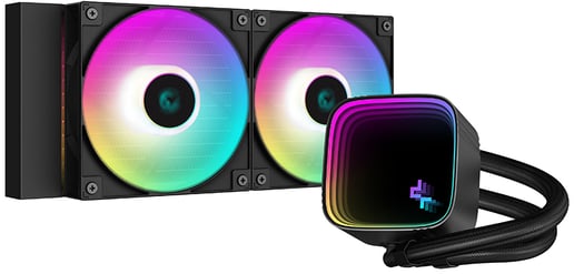 DeepCool LS520 SE 240mm All-in-One Liquid CPU Cooler in Black