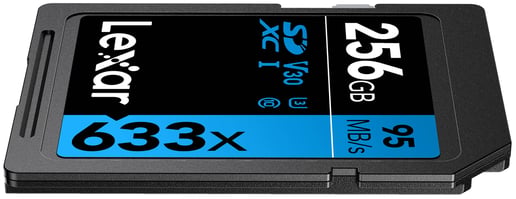 Lexar High-Performance 633x BLUE Series 256GB SDHC UHS-I (Class 10) Card