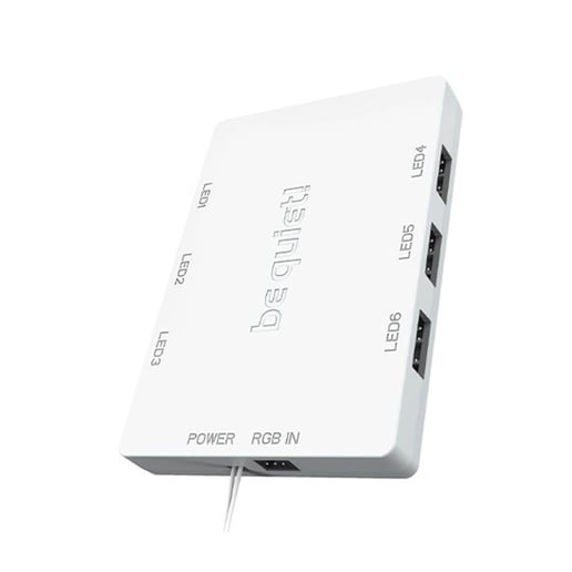 Be Quiet! Light Wings 120mm PWM ARGB Case Fans - White Triple Pack