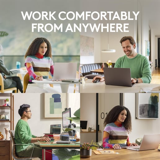 Logitech MX Anywhere 3S Compact Wireless Performance - Rose