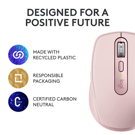 Logitech MX Anywhere 3S Compact Wireless Performance - Rose