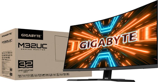 Gigabyte M32UC 32" 4K Curved Gaming Monitor - VA, 160Hz, 1ms, Speakers, HDMI, DP
